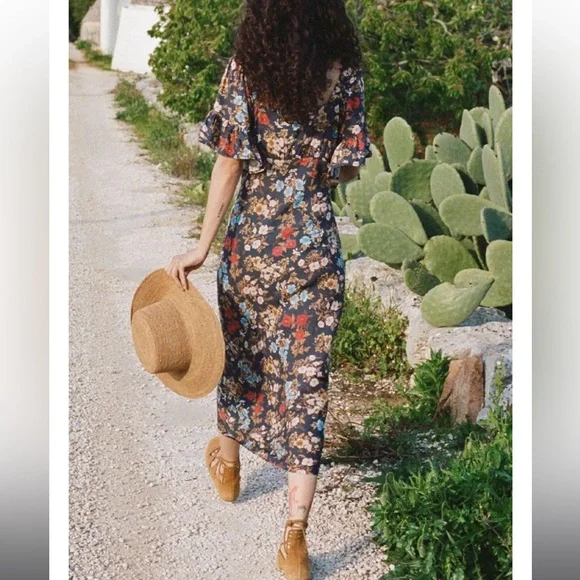 Spell Flora Midi Dress XS - Picture 5 of 14